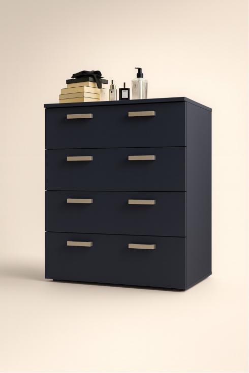 Комод на 4 ящика ТКБ-361.4 антрацыт