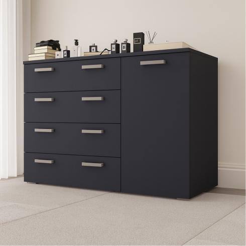 Комод ТКБ-365.4 антрацыт