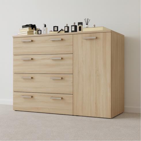 Комод ТКБ-365.4 дуб сонома