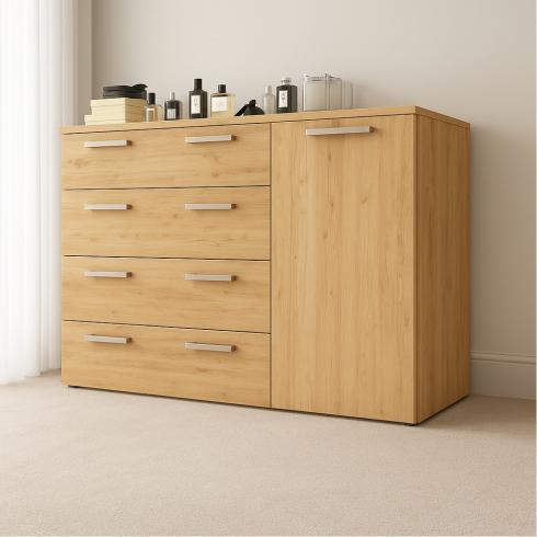 Комод ТКБ-365.4 дуб крафт