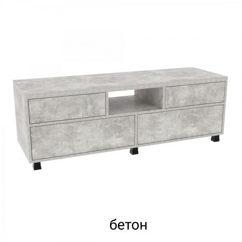Тумба под телевизор TV3 Бетон