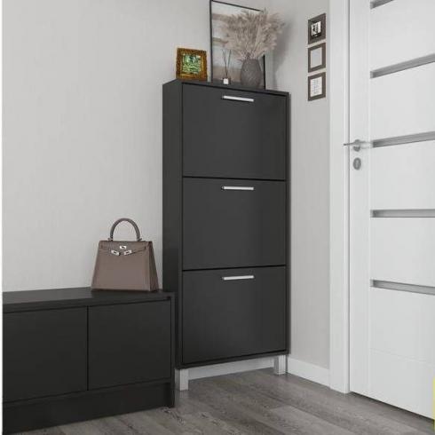 Тумба для обуви А-160 чорный матовый