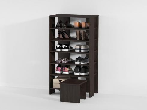Стеллаж под обувь А 79 венге