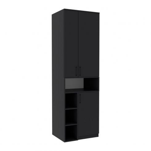 Шкаф для одежды Tetris Т-2, Антрацит, 650/520/2100