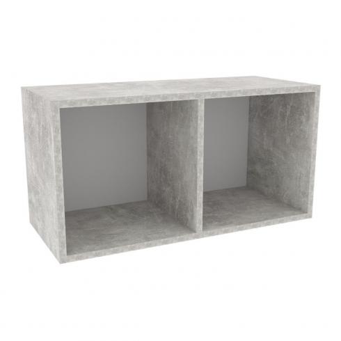 Полка навесная К-15, Бетон, 700/300/360