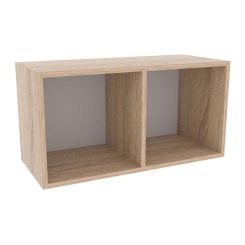 Полка навесная К-15, Дуб Сонома, 700/300/360