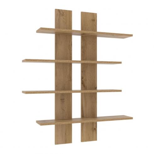 Полка навесная ПН-6, Дуб Аппалачи, 910/160/1100