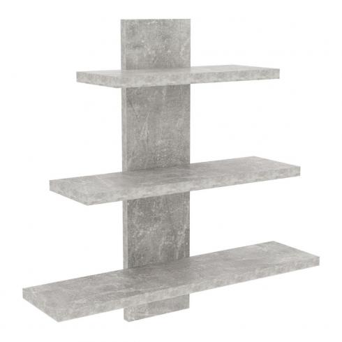 Полка навесная П-1, Бетон, 500/140/500
