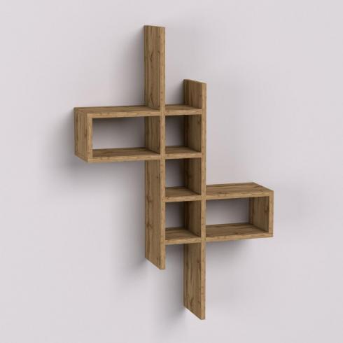 Полка навесная П-2, Дуб Аппалачи, 630/180/960