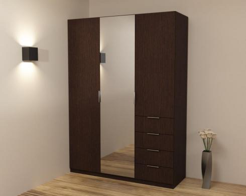 Шкаф Кристалл 2, Венге Магия, 1500х520х2100