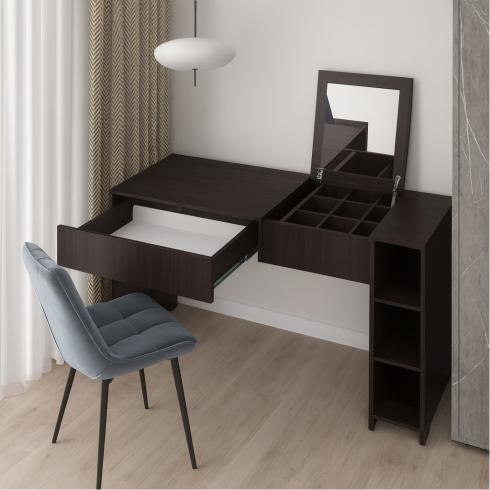 Туалетный стол А-111 Венге темный