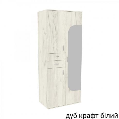 Прихожая ГКШ 2 840мм Дуб Крафт Белый