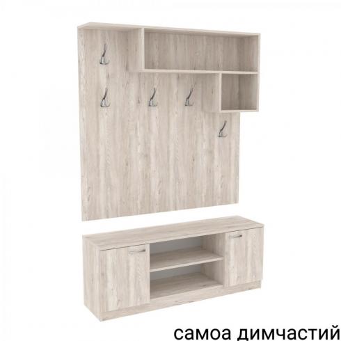 Прихожая ГКШ 10 1300мм Самоа Дымчастый