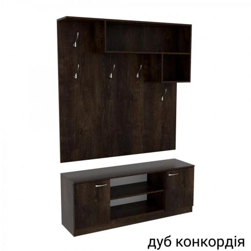 Прихожая ГКШ 10 1300мм Дуб Конкордия