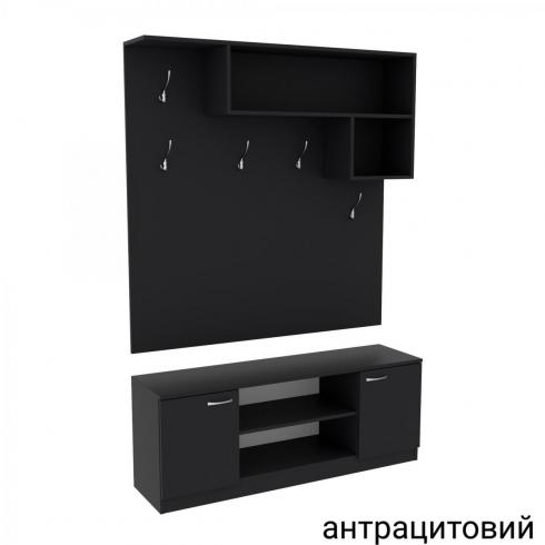 Прихожая ГКШ 10 1300мм Антрацытовый