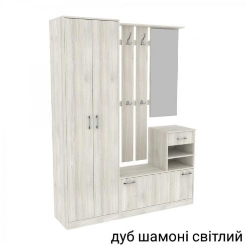 Прихожая SOLO 3 1600мм Дуб Шамони Светлый