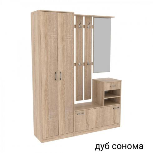 Прихожая SOLO 3 1600мм Дуб Сонома