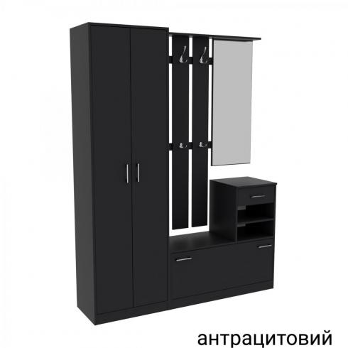 Прихожая SOLO 3 1600мм Антрацытовый