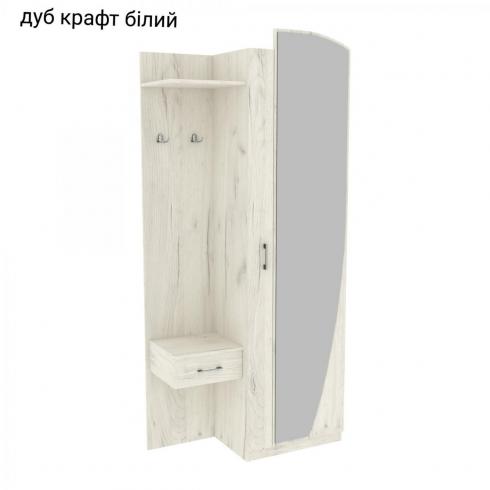 Прихожая SOLO 1 1000мм Дуб Крафт Белый