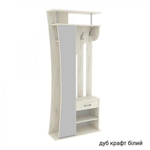 Прихожая SOLO 8 900мм Дуб Крафт Белый
