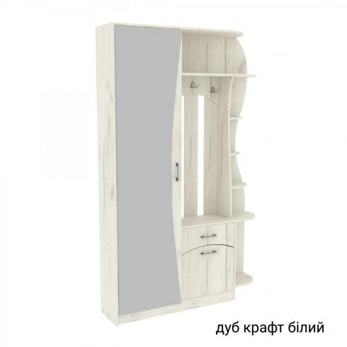 Прихожая SOLO 9 1300мм Дуб Крафт Белый