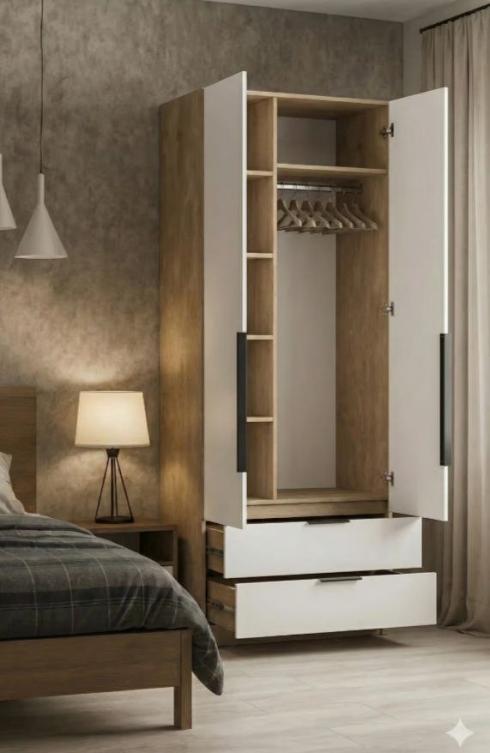 Шкаф роспашной дводверна Элит Ш800мм*Г520мм*В2200мм foto 2