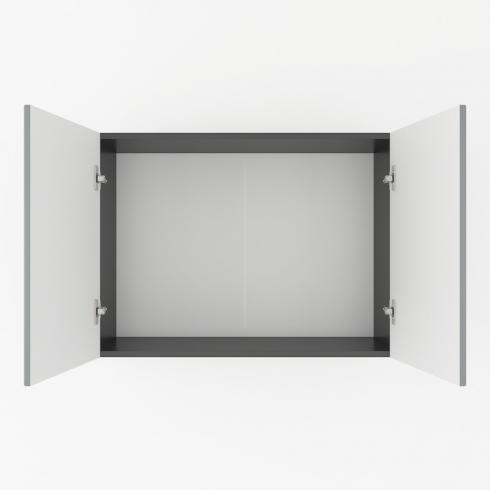 Шкаф навесной 800мм,под сушку К-61 Черный+Асфальт foto 2