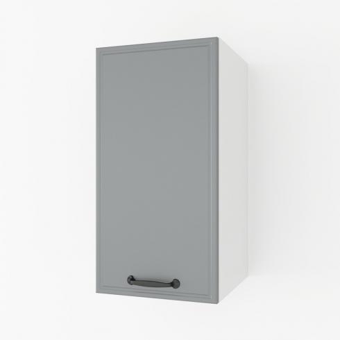 Шкаф навесной 300мм К-58 Белый+Асфальт