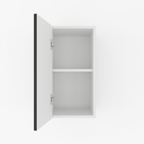 Шкаф навесной 300мм К-58 Белый+Черный foto 2