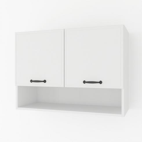 Шкаф навесной с нишей 800мм К-53 Белый