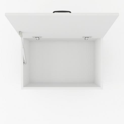 Шкаф навесной 600мм,вытяжка К-52 Белый foto 2