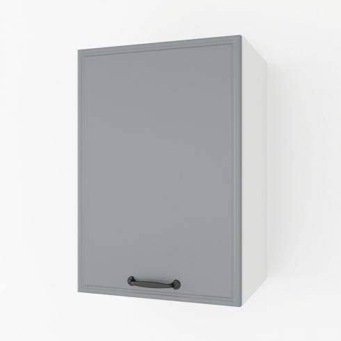Шкаф навесной 400мм К-51 Белый+Асфальт