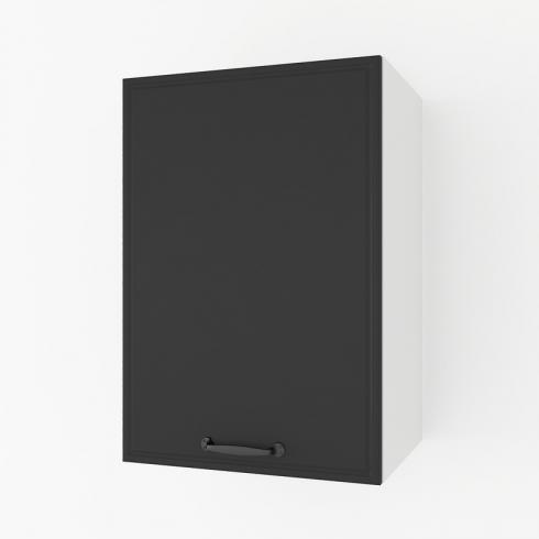 Шкаф навесной 400мм К-51 Белый+Чорный