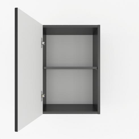 Шкаф навесной 400мм К-51 Чорный foto 2