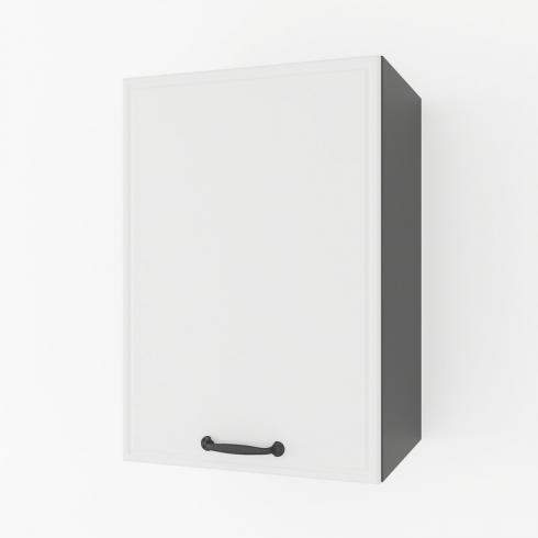 Шкаф навесной 400мм К-51 Чорный+Белый