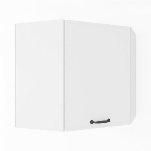 Шкаф навесной угловой К-73 Белый