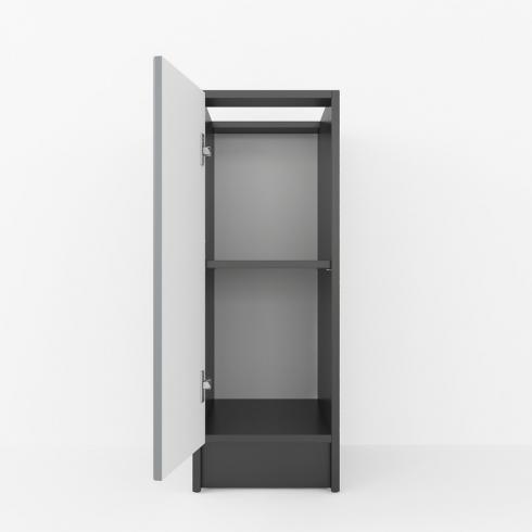 Тумба низ 300мм К-57(без столешницы) Черный+Асфальт foto 2