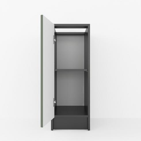 Тумба низ 300мм К-57(без столешницы) Черный+Камуфляж foto 2