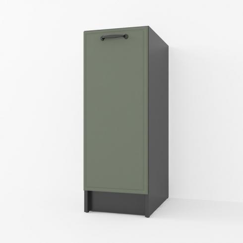 Тумба низ 300мм К-57(без столешницы) Черный+Камуфляж