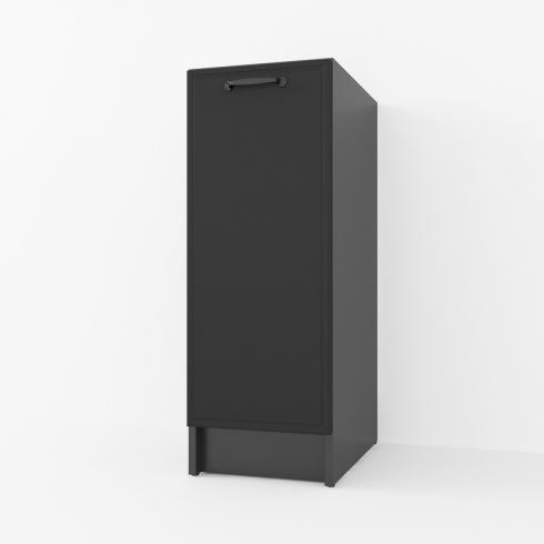 Тумба низ 300мм К-57(без столешницы) Черный