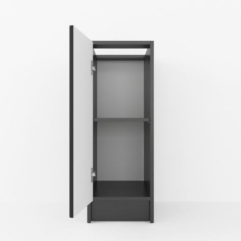 Тумба низ 300мм К-57(без столешницы) Черный foto 2