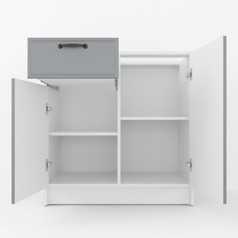 Тумба низ (комби) 800мм, К-65(без столешницы) foto 2