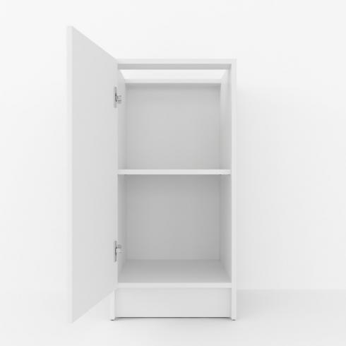 Тумба низ 400мм (без столешницы) К-64 Белый foto 2