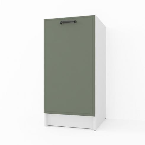 Тумба низ 400мм (без столешницы) К-64 Белый+Камуфляж