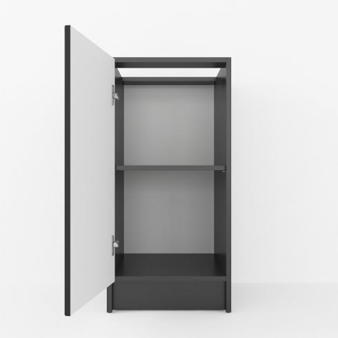 Тумба низ 400мм (без столешницы) К-64 Черный foto 2