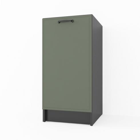 Тумба низ 400мм (без столешницы) К-64 Черный+Камуфляж