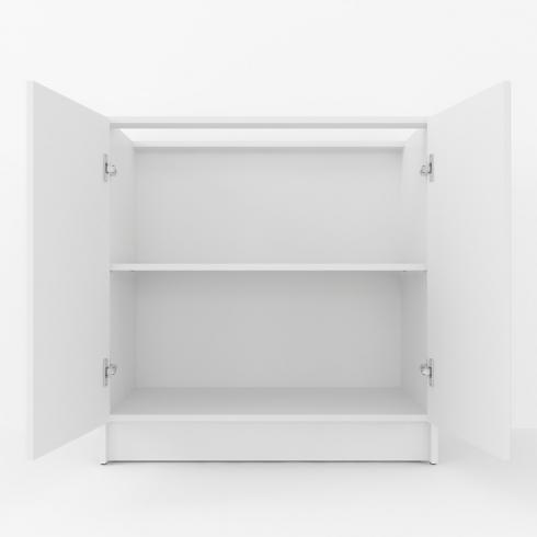 Тумба низ 800мм, К-66(без столешницы) Белый foto 2