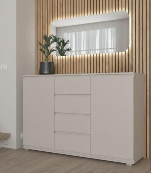 Прямоугольное зеркало с подсветкой В-29, 111*50см foto 2