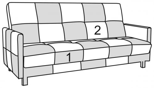 Диван ТЕТРИС раскладной foto 3