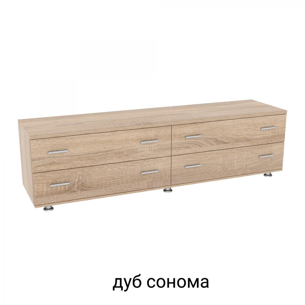 Тумба под телевизор TV1 Дуб Сонома